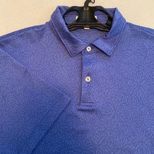 Mens Peter Millar Print polo